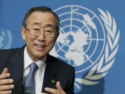 Ông Ban Ky-moon tin tưởng cuộc họp lần này sẽ có những tiến bộ trong việc giải quyết khủng hoảng tại Syria 
